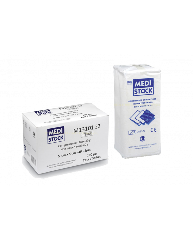 COMPRESSES NON-TISSEES