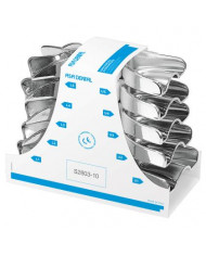 Porte Empreintes Lisse Bord Rétentif Inox Codi Color - Coffret