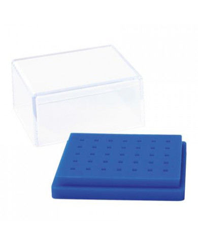 Porte Fraises Silicone Bleu