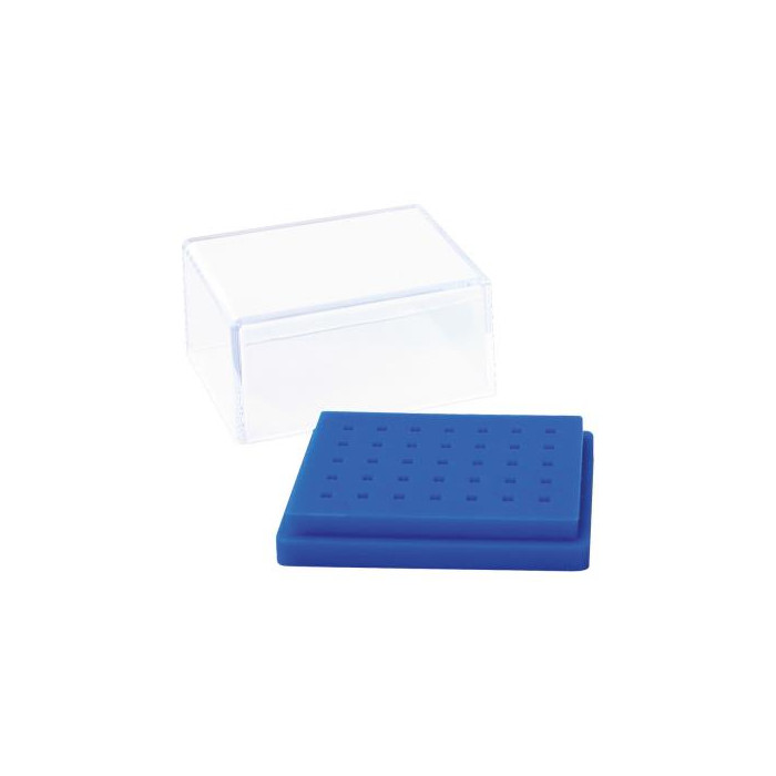 Porte Fraises Silicone Bleu