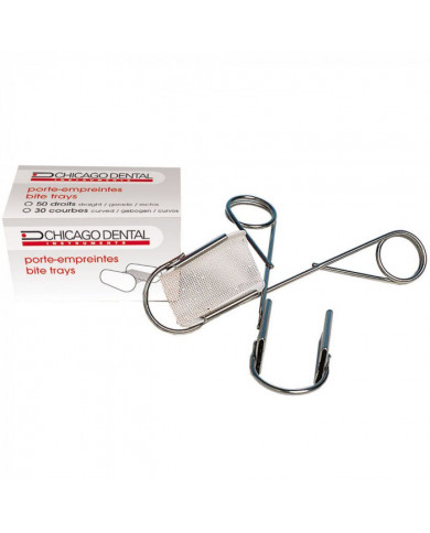 Porte Empreinte Bite Tray - Recharge 30 Courbés