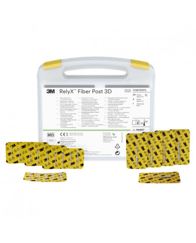 RelyX Fiber Post 3D - Tenons Fibres de Verre - Boîte d'Introduction