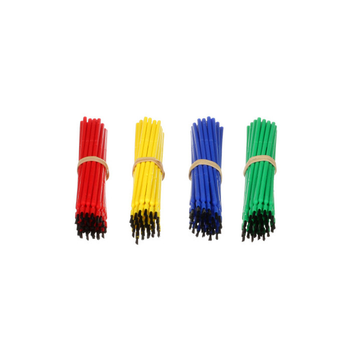 Pinceaux Coudabes 4 Couleurs