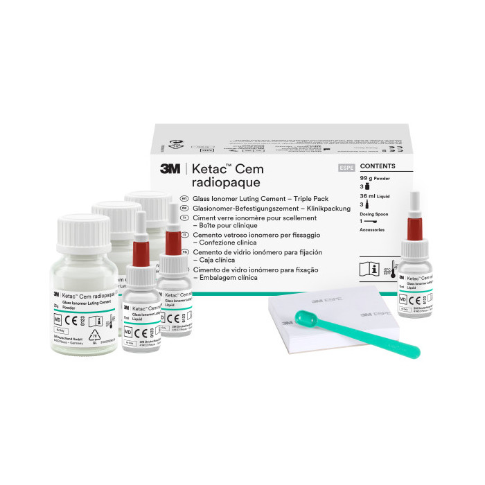 Ketac Cem Radiopaque - Triple Pack