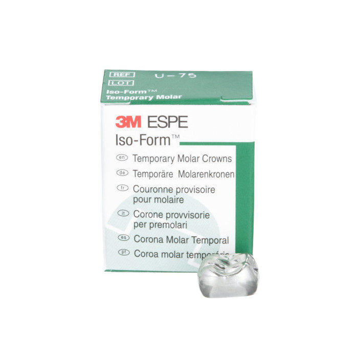 Couronnes Provisoires pour Molaires Permanentes Iso-Form