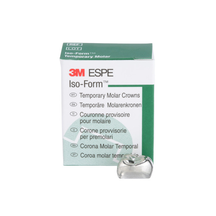 Couronnes Provisoires pour Molaires Permanentes Iso-Form
