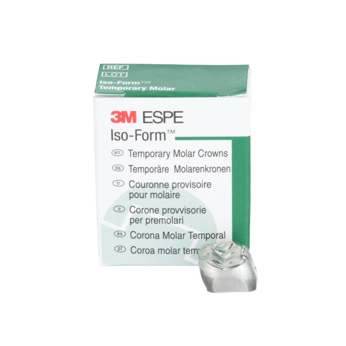 Couronnes Provisoires pour Molaires Permanentes Iso-Form