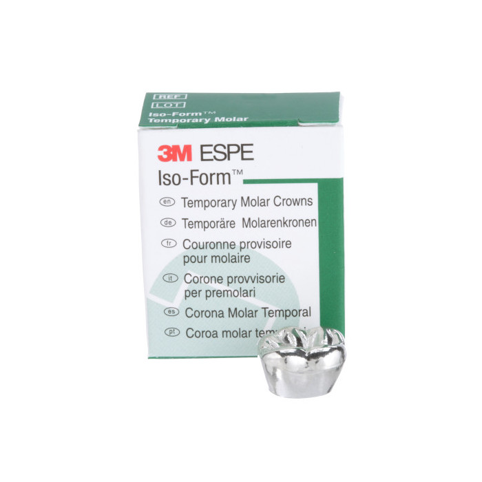 Couronnes Provisoires pour Molaires Permanentes Iso-Form