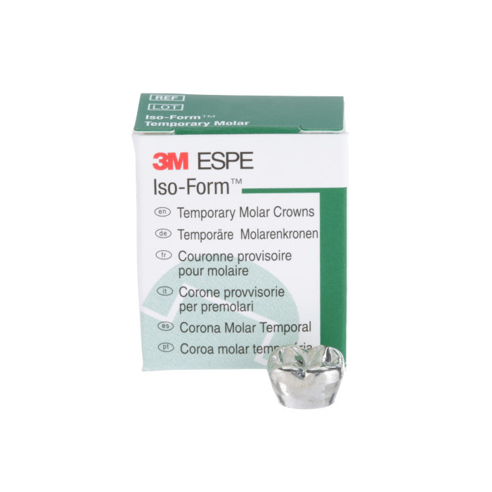 Couronnes Provisoires pour Molaires Permanentes Iso-Form