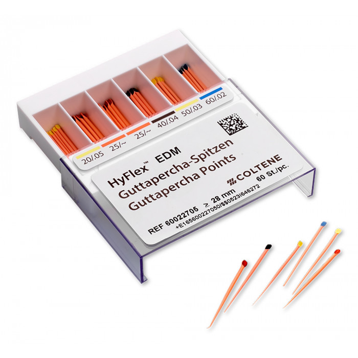 HyFlex EDM Guttapercha Points Assortis