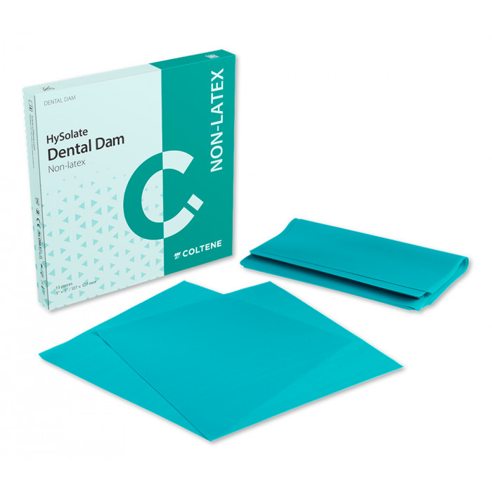 Hysolate Dental Dam - Digues sans Latex Vertes