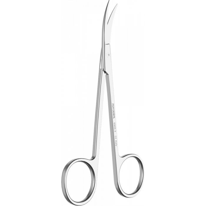 Ciseaux à Gencives Iris Courbé