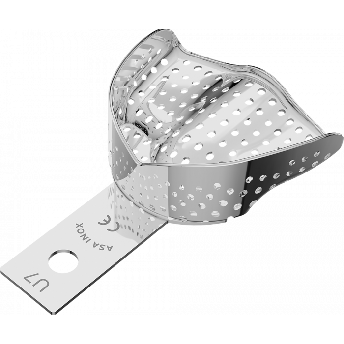 Porte Empreintes Perforé Inox Rétentif Antérieur Creux