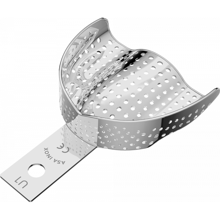 Porte Empreintes Perforé Inox Rétentif Antérieur Creux