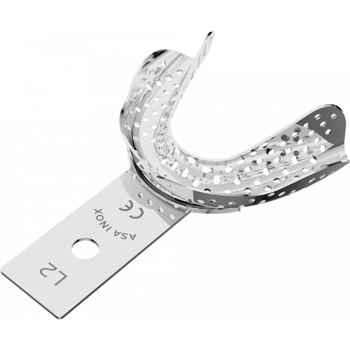 Porte Empreintes Perforé Inox Rétentif - Edentement