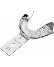 Porte Empreintes Perforé Inox Edetenté Rétentif