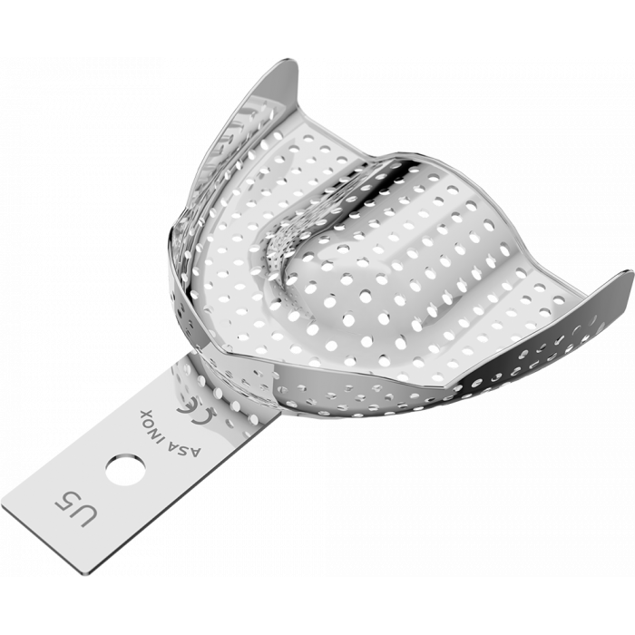 Porte Empreintes Perforé Inox Rétentif - Edentement