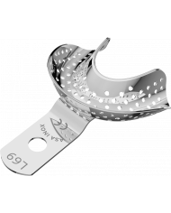 Porte Empreintes Perforé Inox Rétentif - Edentement