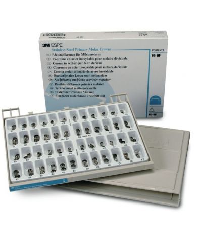 Couronnes Pédodontiques pour Molaires Temporaires - Coffert d'Introduction ND-96
