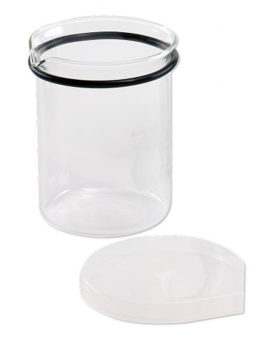 Borosilcate (600ml) Beaker, Cover and Positioning Ring
