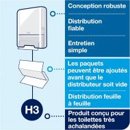 Tork Essuie-mains pliés en V Advanced H3 - TORK
