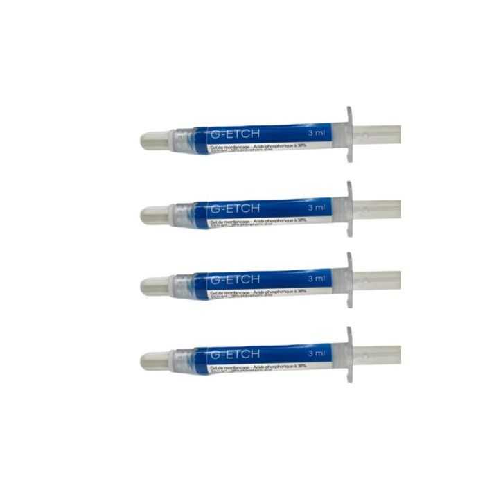 G-Etch Blue - 4 Seringues de 3ml - ELSODENT