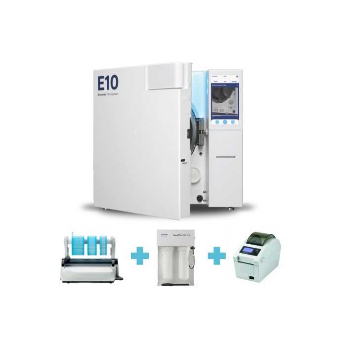 Pack Autoclave E10 + Aquafilter + Thermosodeuse + Imprimante Print Set 3