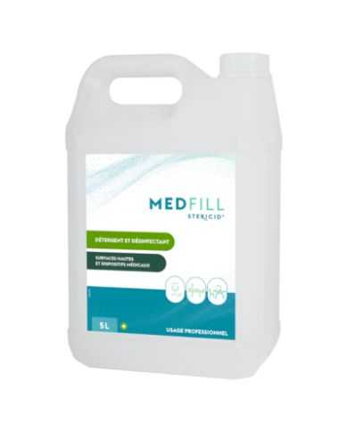 Bidon nettoyant désinfectant 5L - STERICID